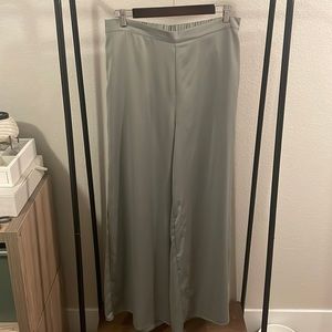 Silky sage dress dress pants